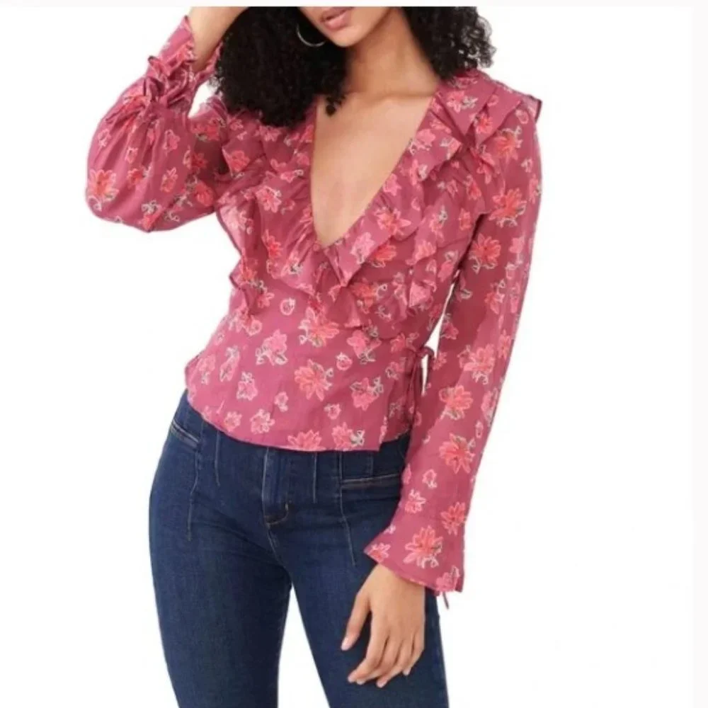 Free People Amanda Ruffle top - Picture 3 of 4
